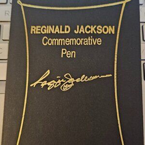 Vintage Reginald Reggie Jackson Commemorative Pen "Mr October"